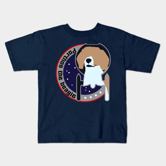 Porthos - Star Trek, Enterprise Kids T-Shirt by Sutilmente